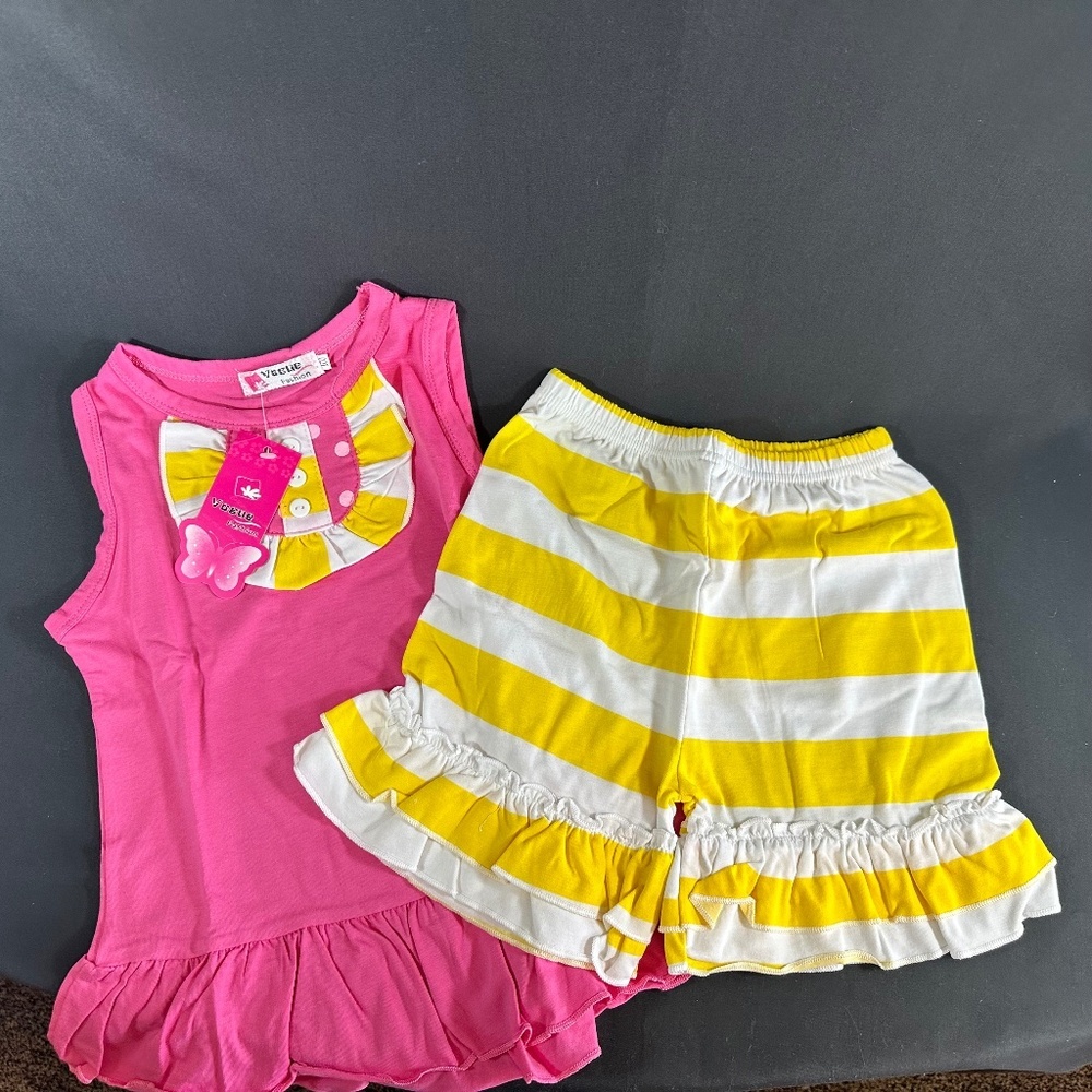 Little Girls Summer Playwear 3T NWT